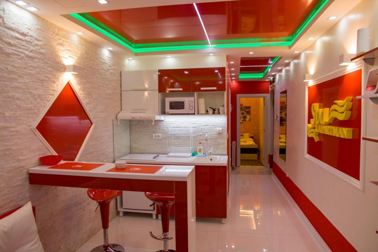 Spa Apartman Red Passion Appartement Belgrado Buitenkant foto